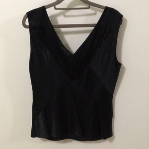 Club Monaco Silk Sleeveless Top.  Gently Used.  Excellent Condition.  Size L